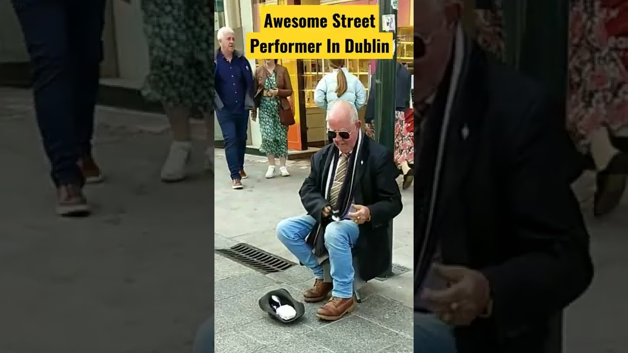 WATCH WHAT HE CAN DO WITH SPOONS!... AMAZING STREET PERFORMER YouTube
