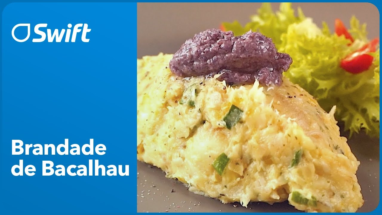 Receita de Brandade De Bacalhau com Tapenade de Azeitonas