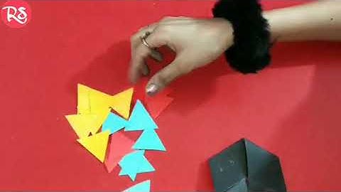 How To Make Colour Changing Hexaflexagon