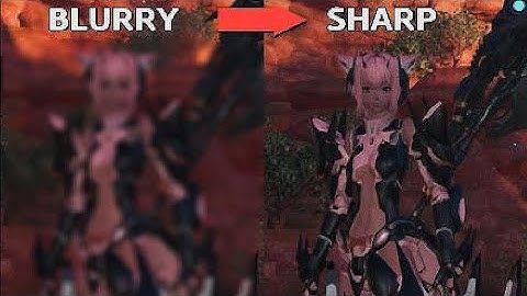 ENABLE this Setting in #PSO2NGS to Remove Blurriness! | PlayStation 5 [4K]