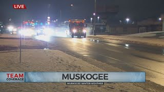 Team Coverage: Tracking Winter Weather Conditions In Muskogee