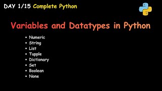 Famous Data Types in Python Explained – Numeric, Sequence, Set, Dict & More (Day 1) Wealth