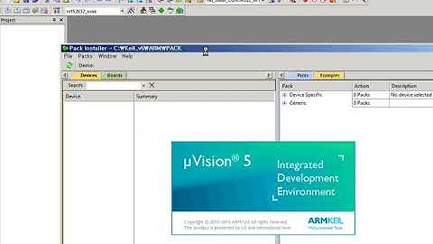 KEIL MDK ARM nRF DeviceFamilyPack install   1