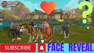 Wildcraft wolf full family gameplay | Face reveal video screenshot 4