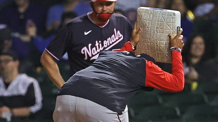 Nationals manager Davey Martinez uproots and boots...