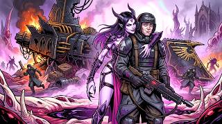 What Really Happens After an Imperial Ship Crashes on a Slaanesh Daemon World in Warhammer 40K