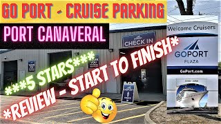 GO Port Cruise Parking  Port Canaveral  REVIEW  From Start To Finish  5 STARS  3/25/2023
