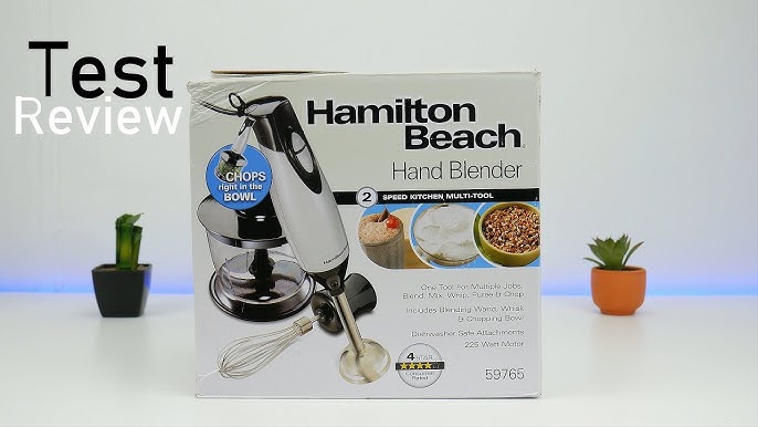 Hamilton Beach Hand Blender Stainless 2 Speed No Box Electric Hand