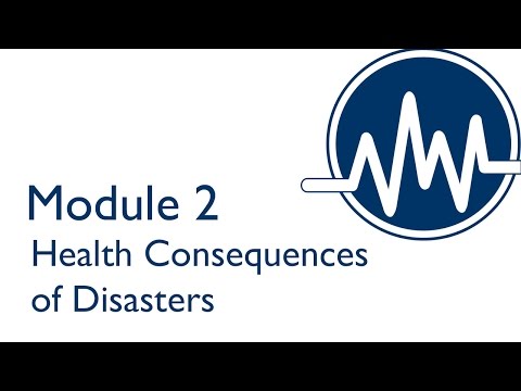 मॉड्यूल 2 - आपदाओं के स्वास्थ्य परिणाम