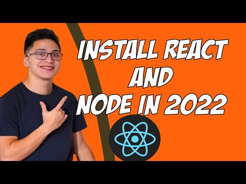 How to install react and node in 2022