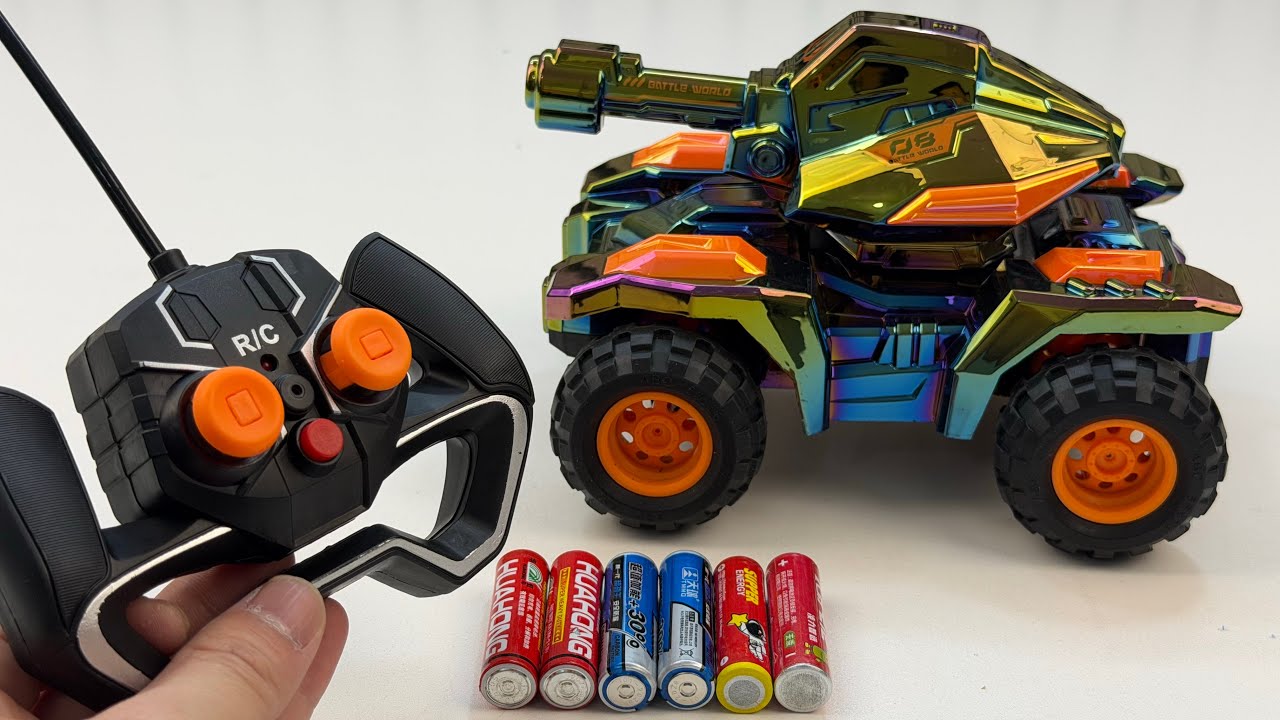 Unboxing cool RC tanks, RC missile launch vehicles, stunt RC drift cars,EV McQueen transforming cars