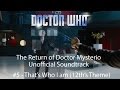 Doctor who the return of doctor mysterio  5 thats who i am unofficial soundtrack