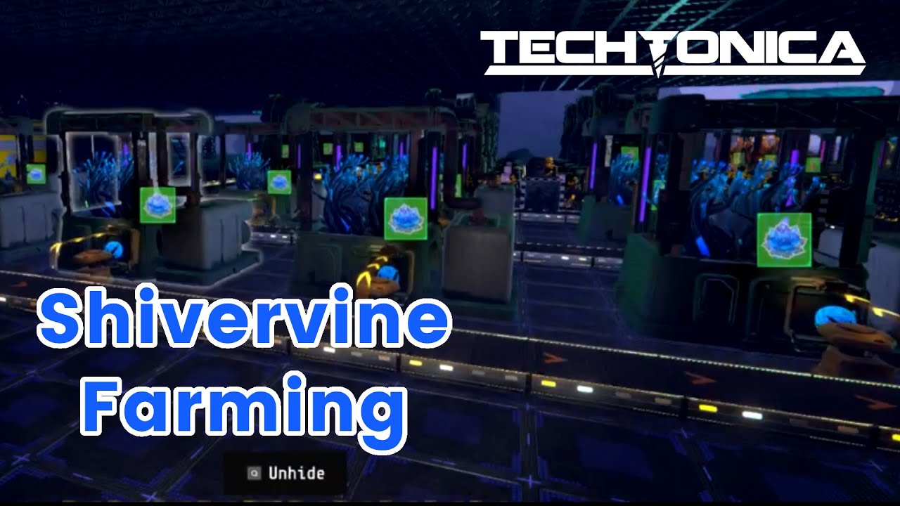 Shiverthorn Farming -  Techtonica Alpha Part 9