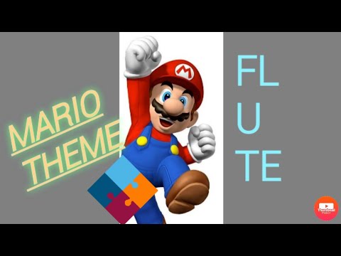 Mario Theme By Bottle Flute Super Mario Real Theme
