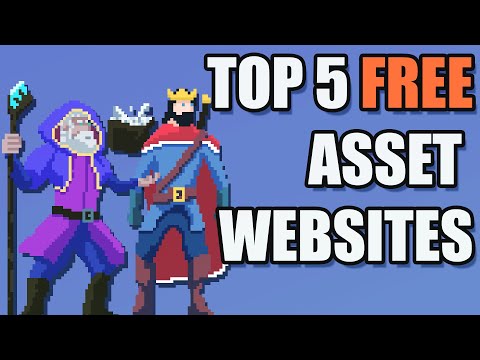 Top 5 FREE ASSETS WEBSITES for Unity