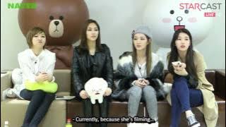 [Eng Sub] 131116 STARCAST 'Line Star Chatting'   Suzy's phone call to IU