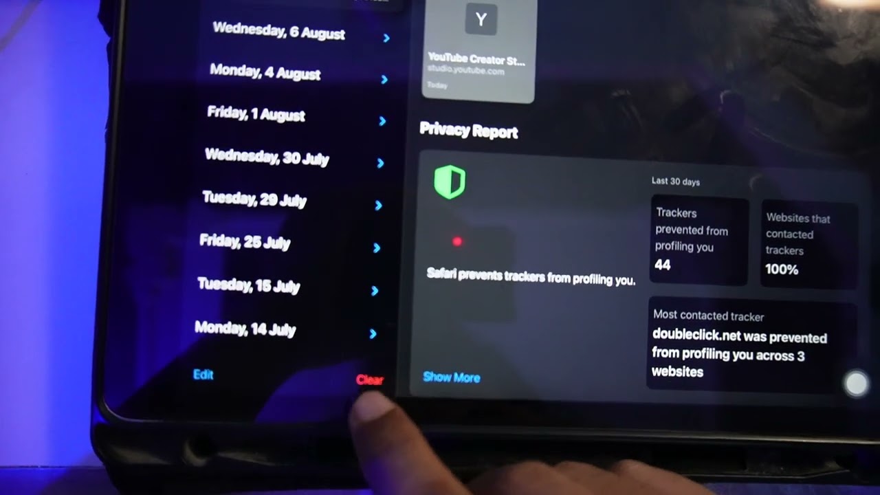 How To Clear Cookies on IPad