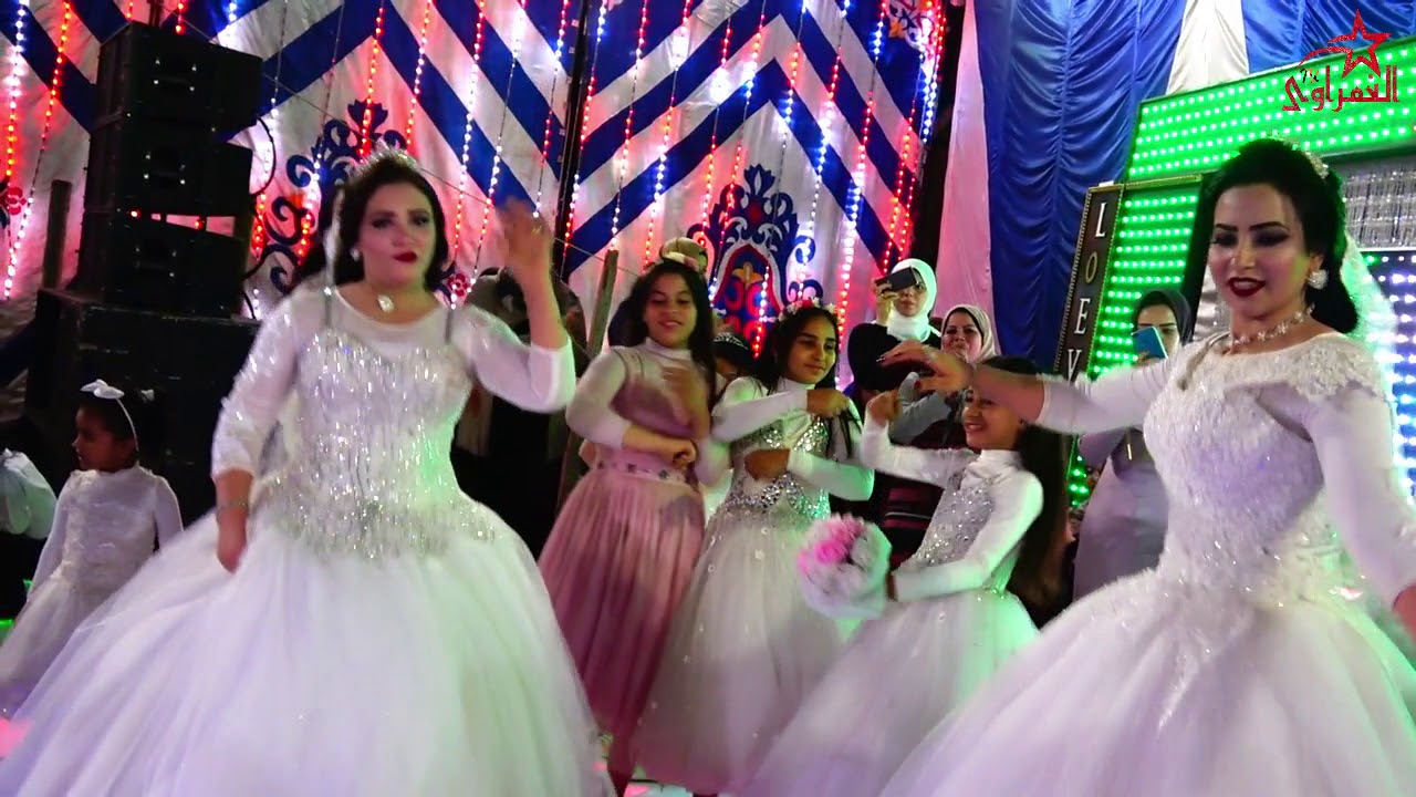 عروستين خربين ومدمرين الفرح مع شريف الغمراوى و وائل الغمراوى على اغنية يا بحر يا