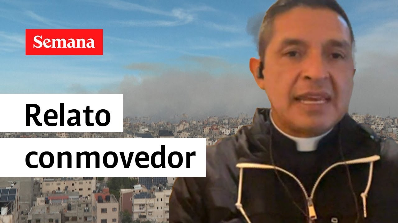 El ‘viacrusis’ del padre Chucho en Israel por ataque de Hamás | Semana noticias