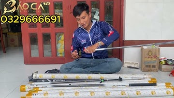 Cần câu tay đơn đài Hắc Bặc hãng GUF | Cán Vợt | Gác Cần | 0329666691 | Báo Cá TV