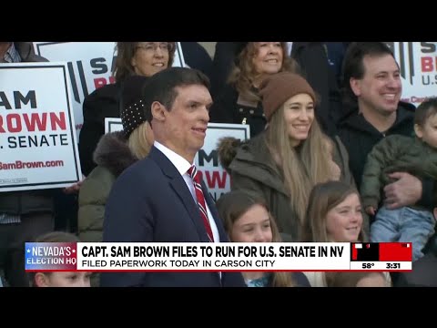 Sam Brown Files To Run For Senate In Nevada