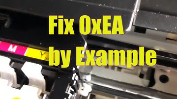 How to Fix Epson Printer Error Code 0xEA: Re-position CR Encoder Scale