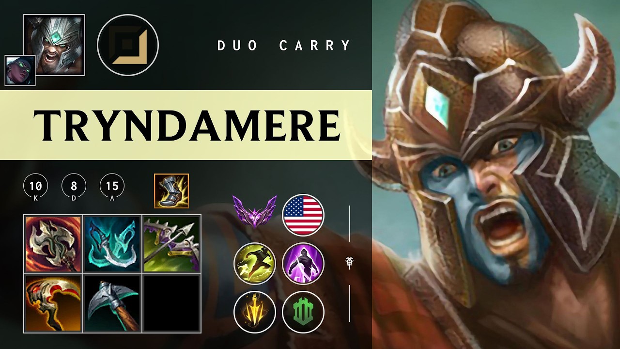 Tryndamere ADC vs Draven - NA Master Patch 26.04