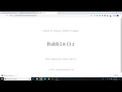 Bubble Shooter Game In JavaScript With Source Code | Source Code & Projects