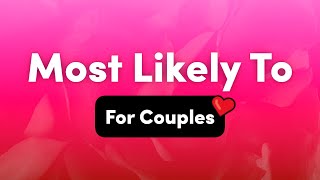 Most Likely To Questions For Couples – Interactive Party Game screenshot 2