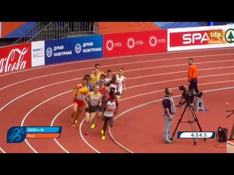 3000m Campeonato de Europa Belgrado 2017(Pista Cubierta)