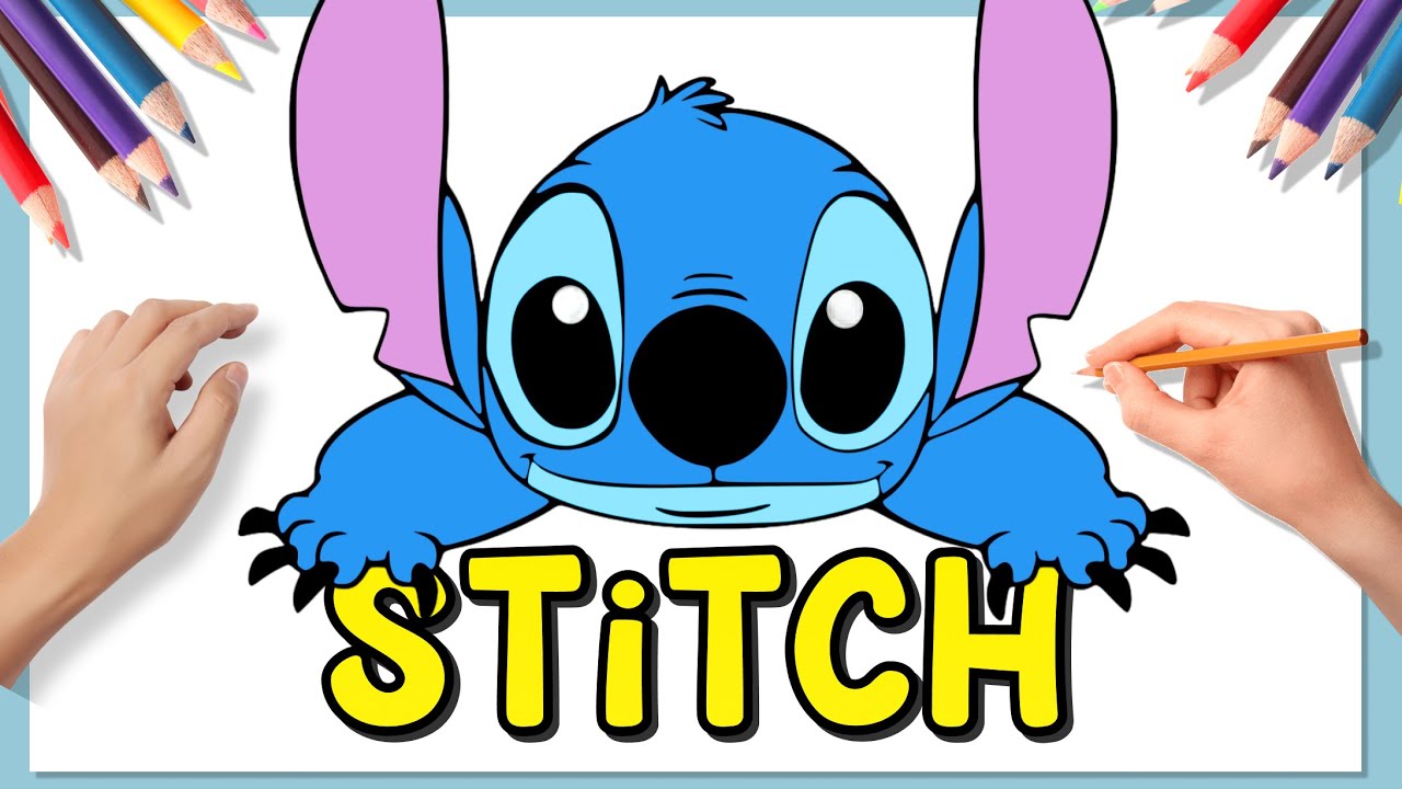How To Draw Cute Stitch - easy drawings - YouTube
