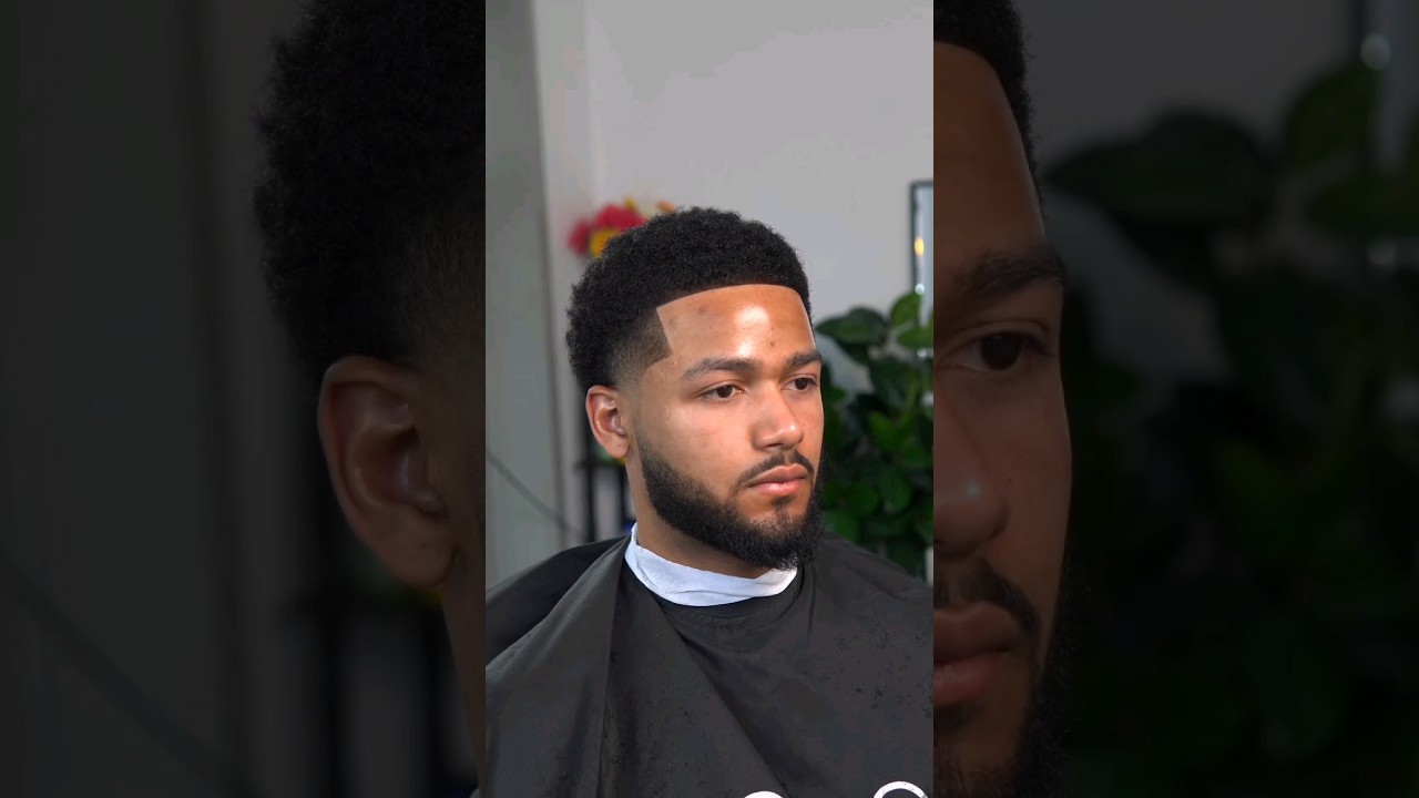 TRANSFORMAÇÃO INACREDITÁVEL com CORTE AMERICANO (TAPER FADE) #cabelo #crespo #taperfade #haircut