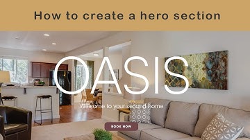 How to create a HERO section in WordPress using Elementor Free