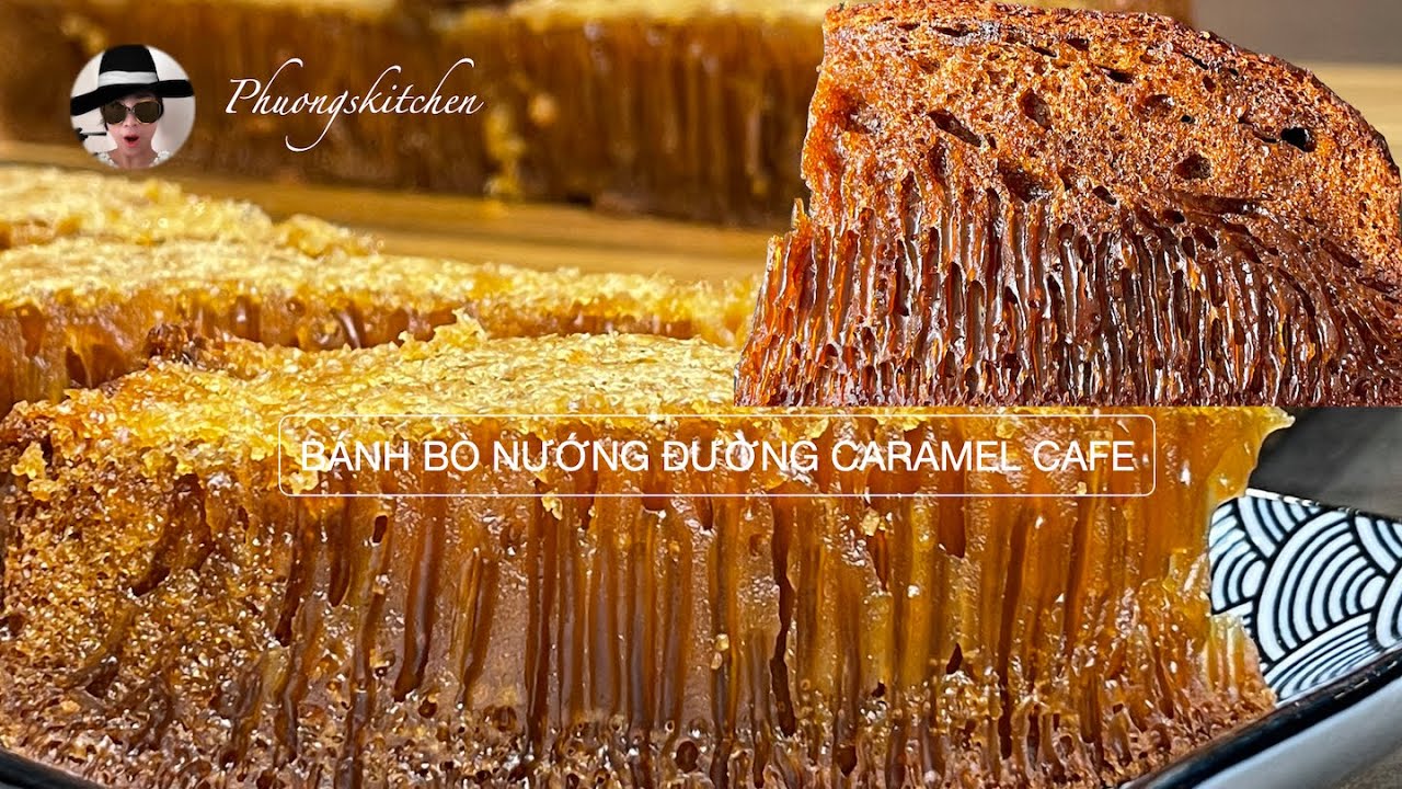 BÁNH BÒ NƯỚNG ĐƯỜNG CARAMEL VỊ CAFE - Hướng dẫn nướng bằng chảo và lò