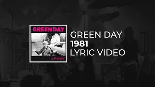 Green Day – 1981 (Lyrics)