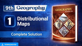 Class 9 - geography chapter 1 exercise - distributional maps std 9 questions and answers
