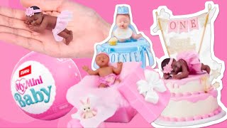 My Mini Baby BIRTHDAY UNBOXING In Depth Review in Barbie Dream House