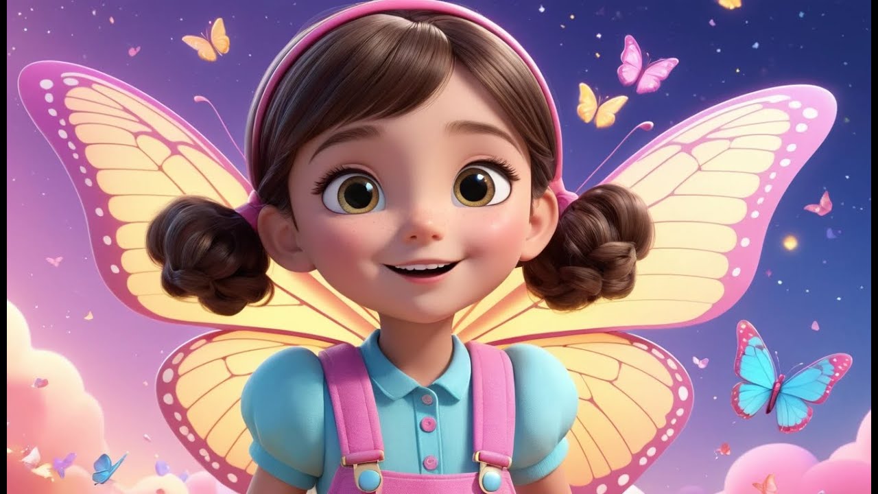 Lulu’s Magical Butterfly Song – Flutter Fly! | Enchanting Kids Song | Fun Learning Rhyme