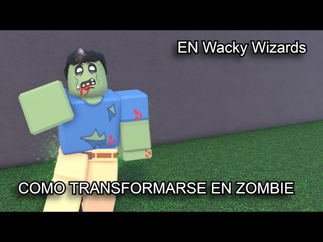 VIREI UMA BRUXA E TRANSFORMEI O MENINO EM ZUMBI NO WACKY WIZARDS!! (Roblox)  