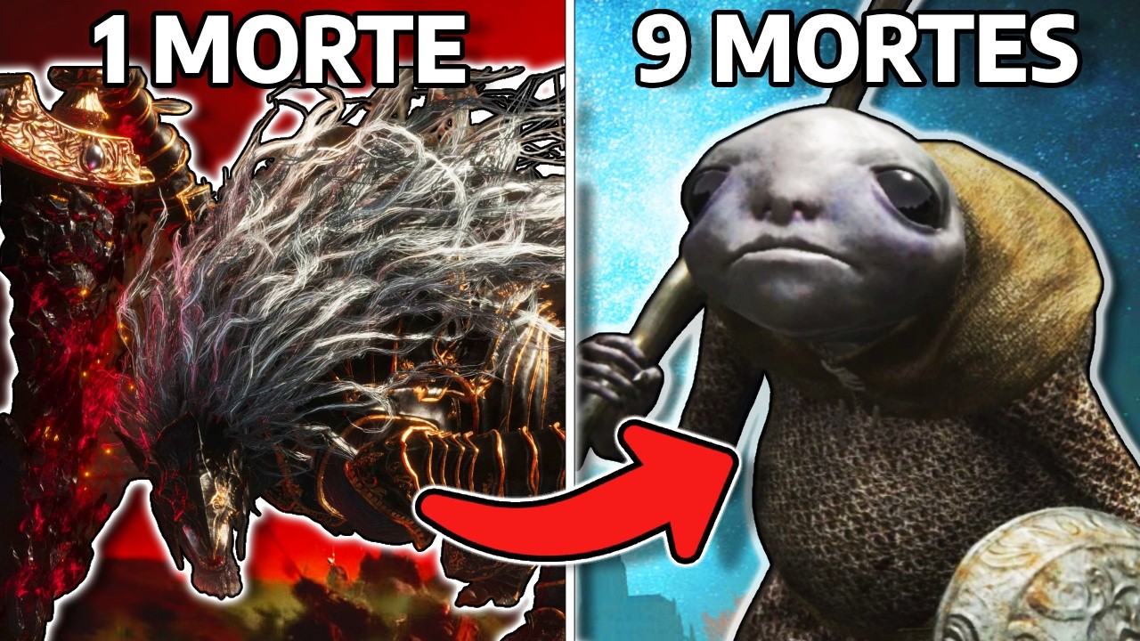 elden ring, mas se eu morrer viro um boss aleatório