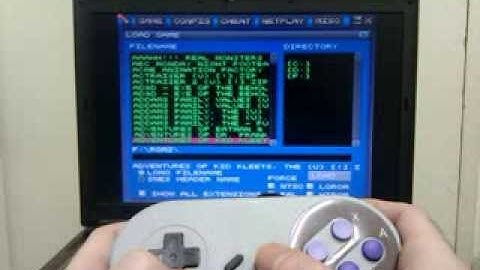 Usb Snes Controller Mod With Over Seven Hundred Snes Games Built Into It