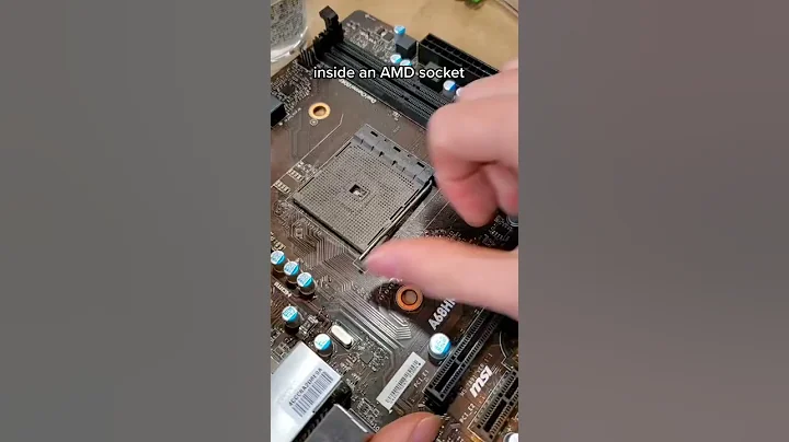 inside an AMD socket! #shorts - 天天要聞