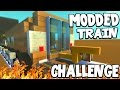 Scrap Mechanic - MODDED TRAIN CHALLENGE! VS AshDubh - [#48] | Gameplay
