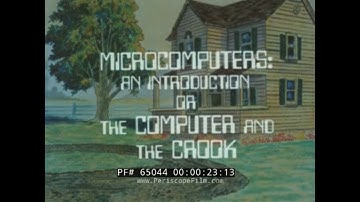 “ MICROCOMPUTERS – AN INTRODUCTION ”  CAMPY 1982 ANIMATED CARTOON ABOUT PERSONAL COMPUTERS  65044