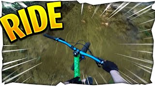 RIDE de la NOUVELLE GROSSE BOSSE ! Et du TRICKS ! / VTT DH