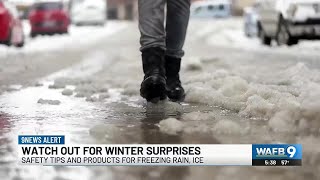 Safety tips to protect you from freezing rain, ice
