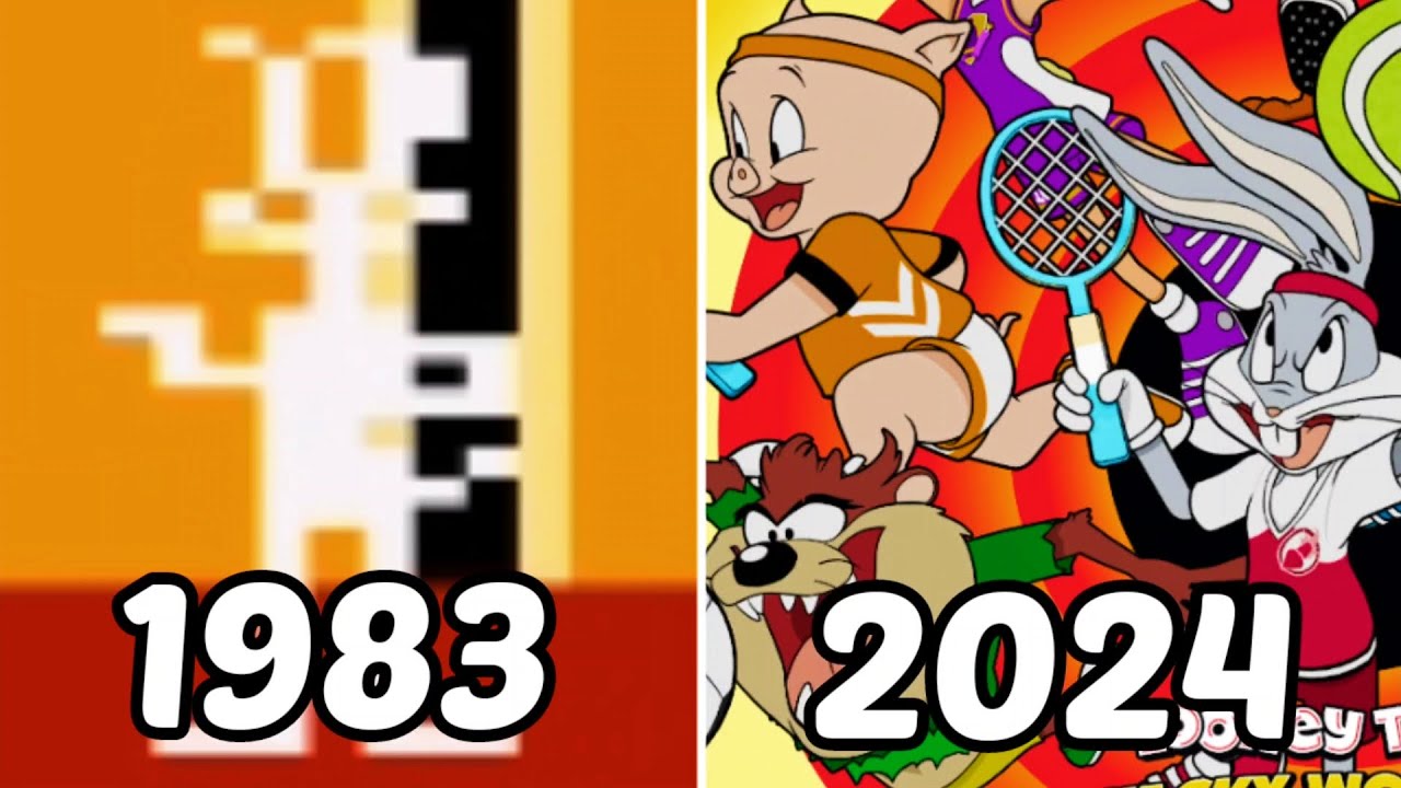 Evolution of Looney Tunes Games 1983-2024