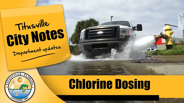 City Notes | Department Updates: Chlorine Dosing
