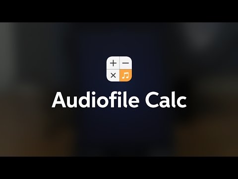 Audiofile Calc App Review By Sweetwater