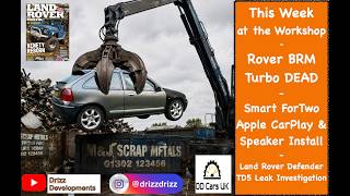 Installing Apple CarPlay and New Speakers in my Smart ForTwo - MG ZR Express Turbo DEAD - Volvo D5